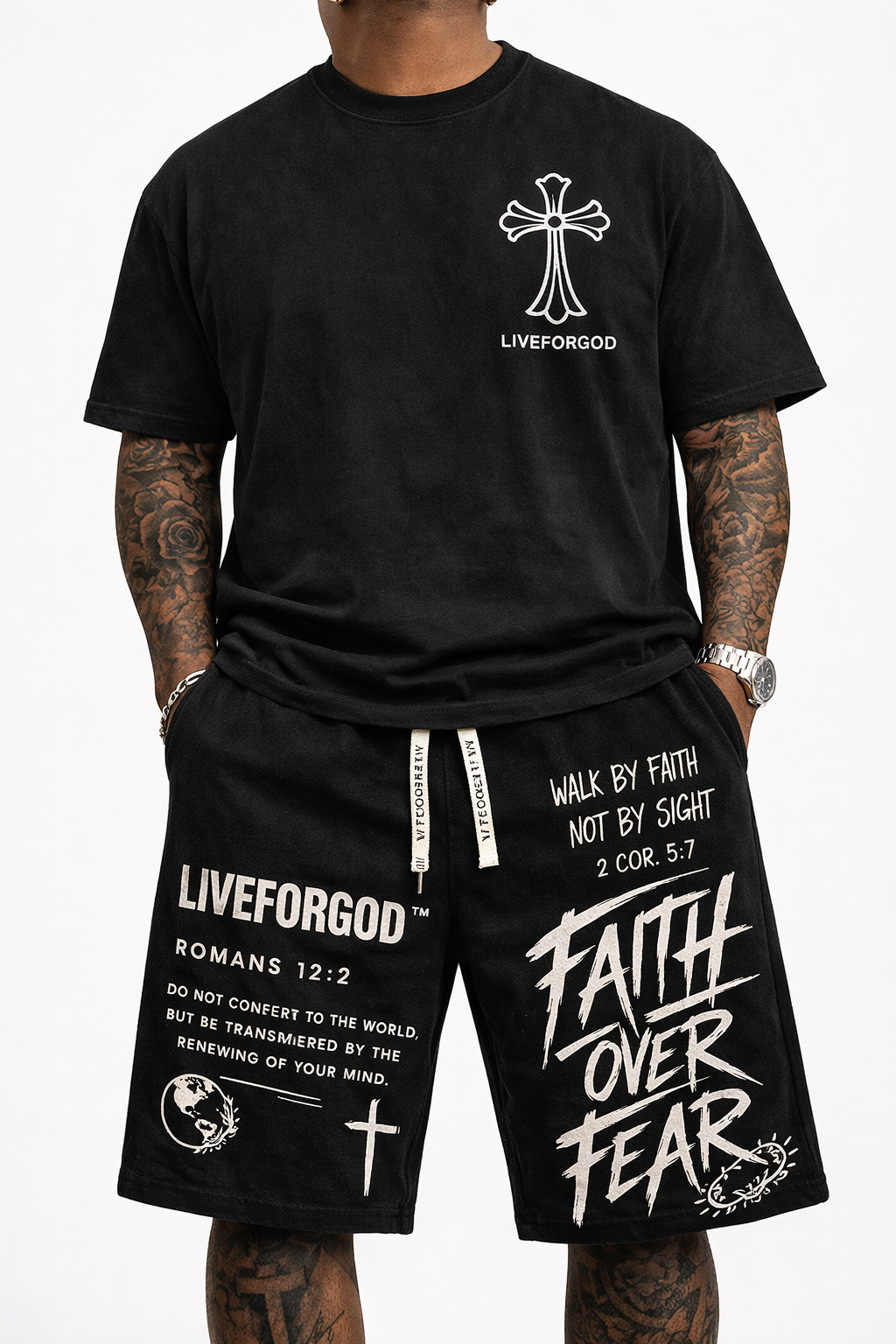 Christion God Has A Plan T-shirt LIVEFORGOD™