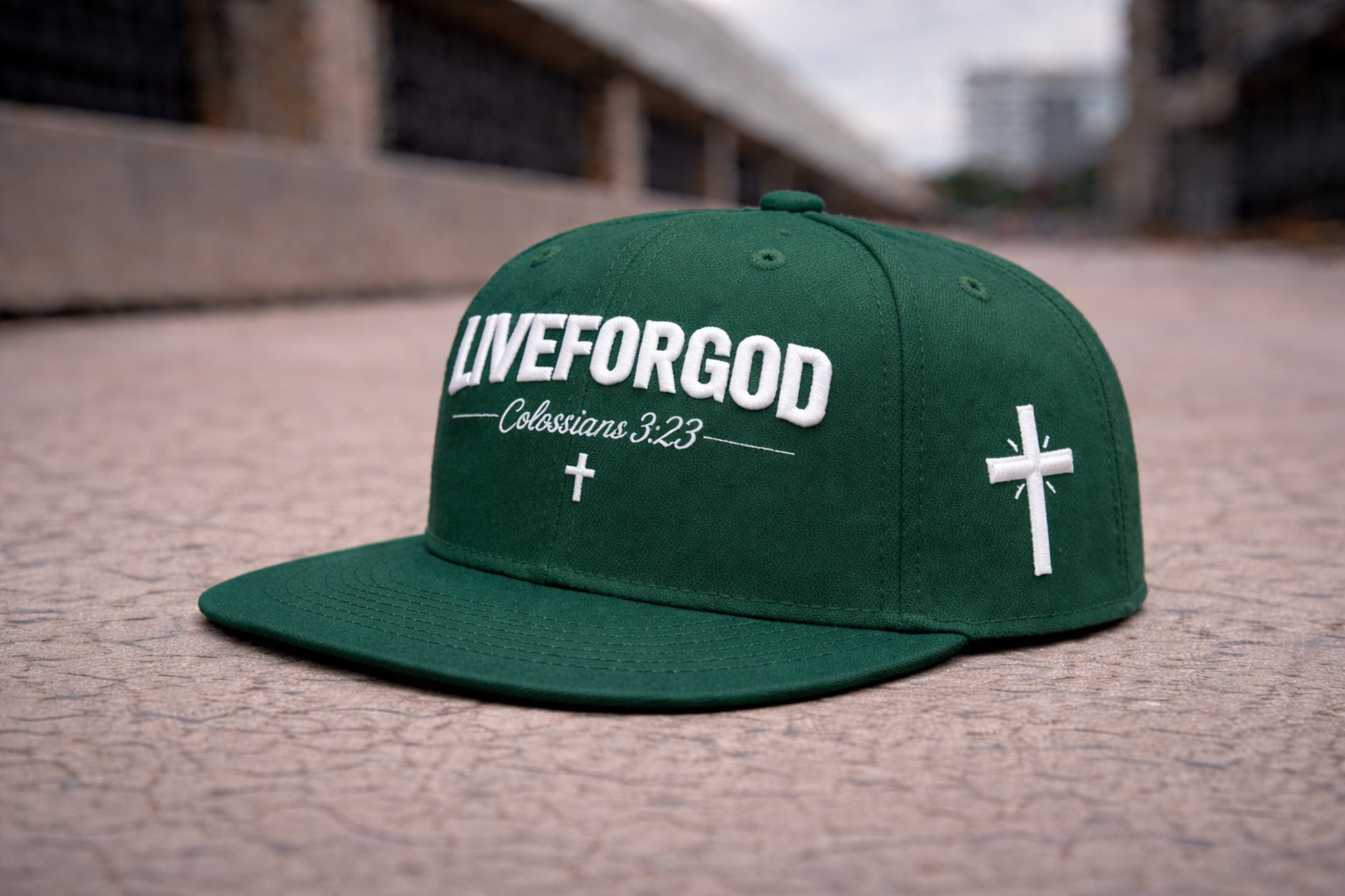 Christian Hat Colossians 3:23 LIVEFORGOD™