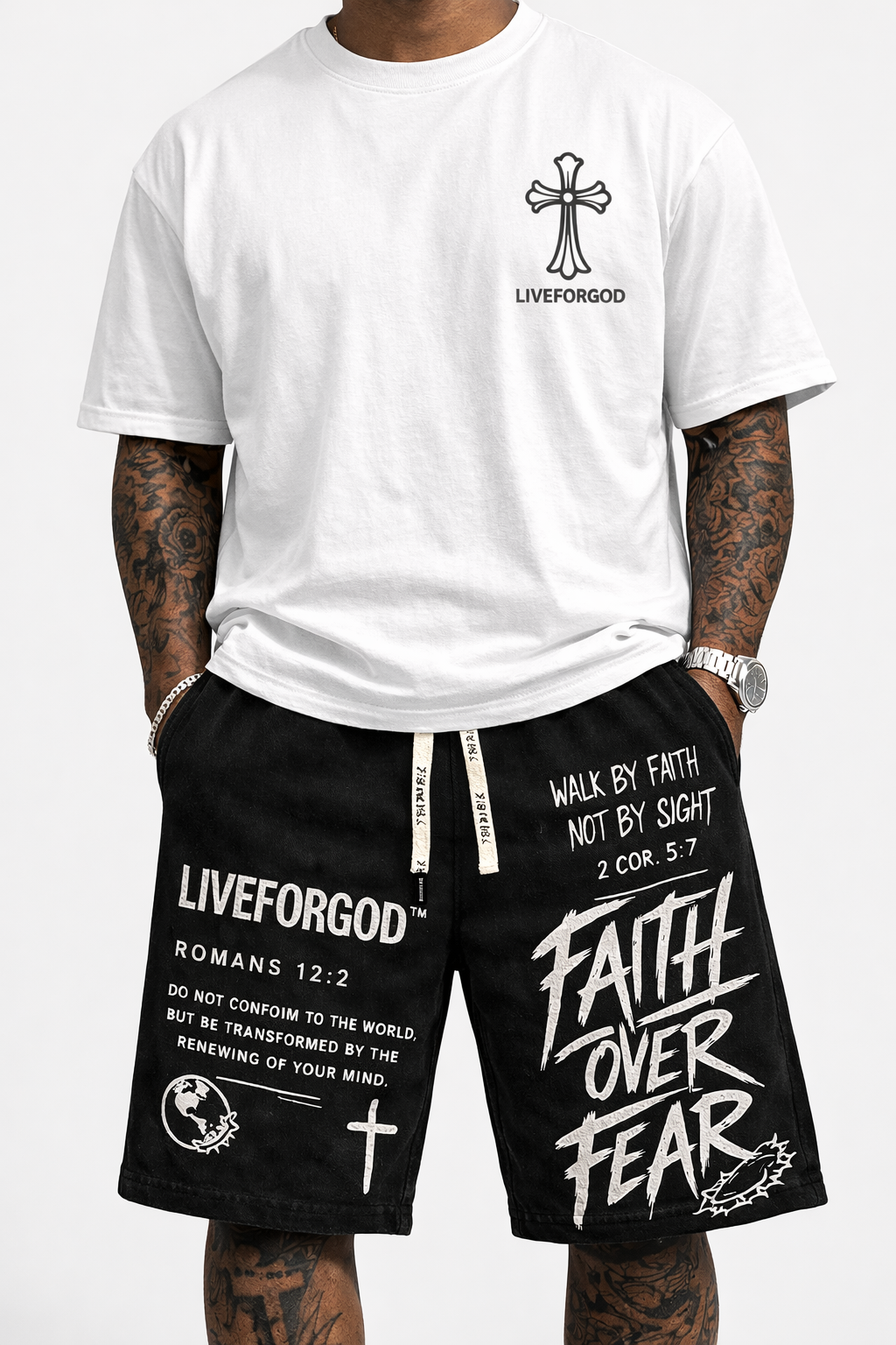 Christion God Has A Plan T-shirt LIVEFORGOD™