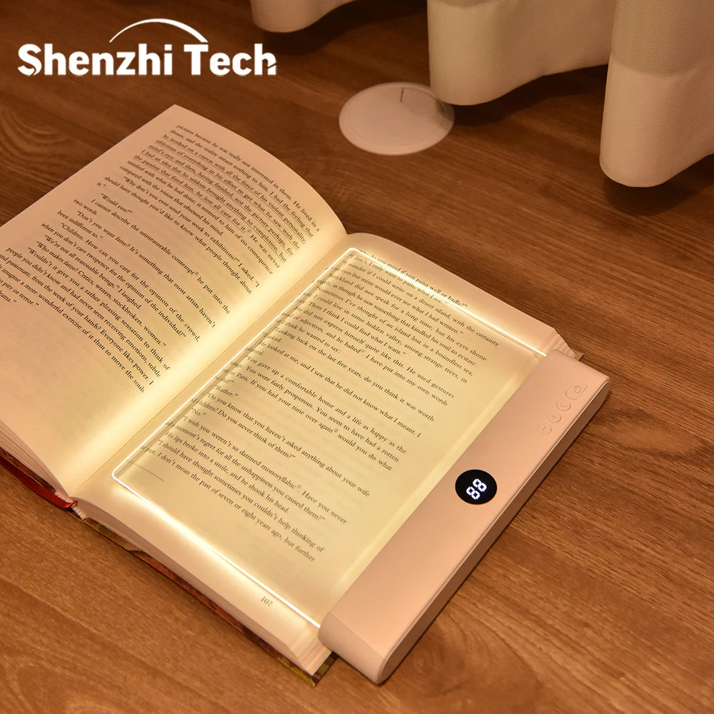 LED Reading Light Night Light Book Family Study Reading Lamp Portable Bookmark Light for Reading in Bed, Car Motivational Travel