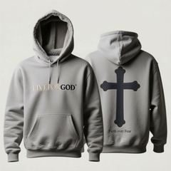 LIGHT GRAY  HOODIE